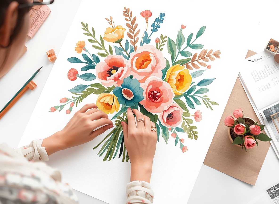 Floral design process and methodology