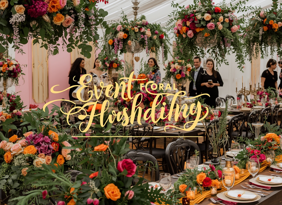 Event floral design and planning