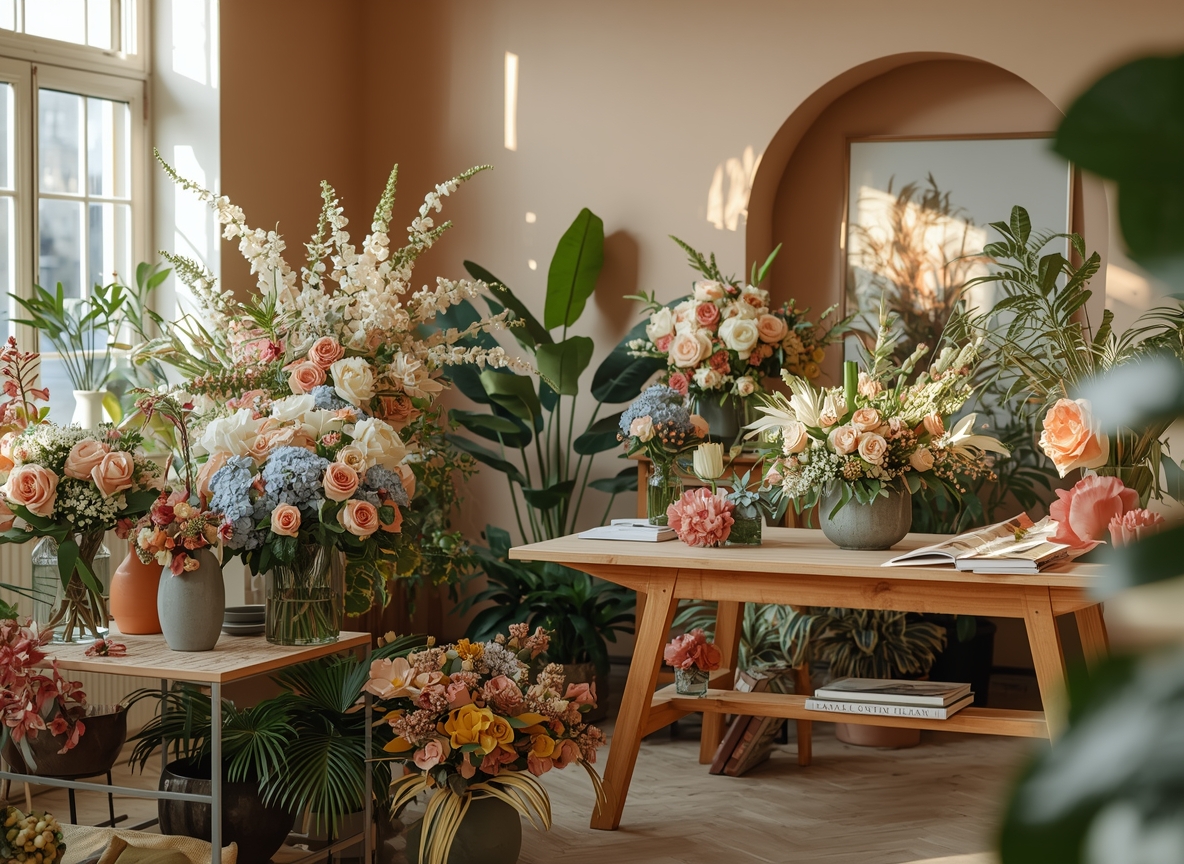 Plozarinxit floral studio interior