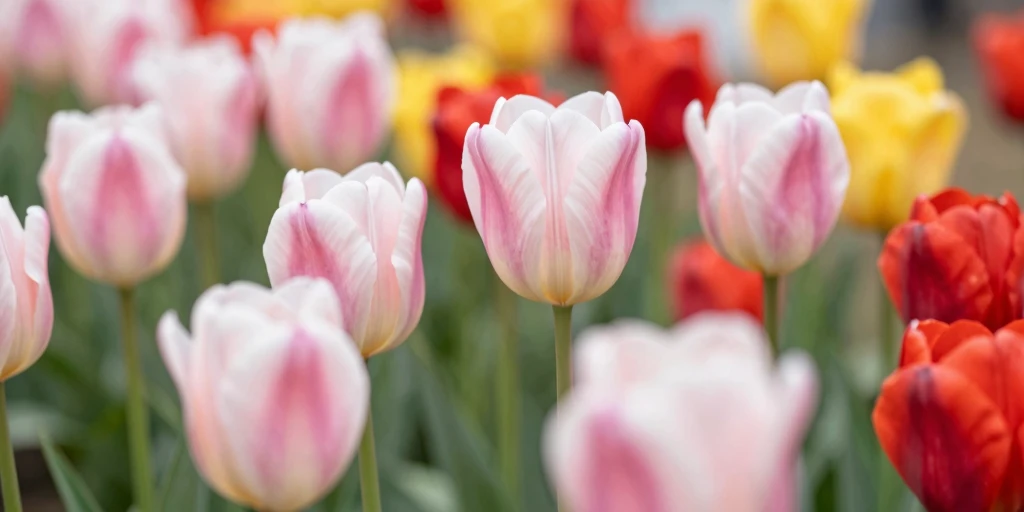 Spring tulip collection